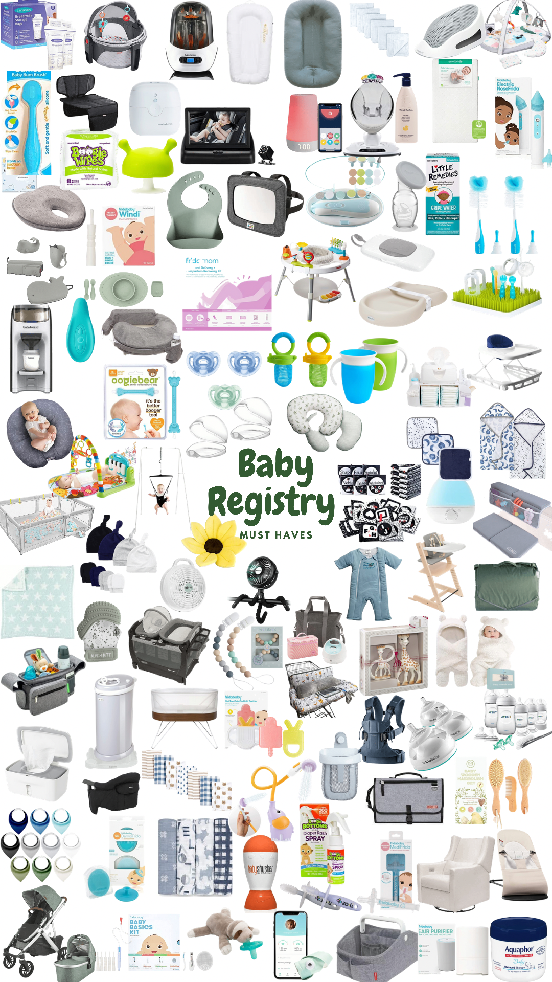 Baby Basics Month by Month to Add to Your Baby Registry
